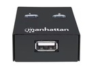 ADAPTADOR USB MUX USB 1:2 COMPARTE 1 DISP A 2PC \ MANHATTAN