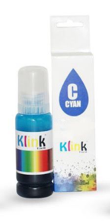 BOTELLA DE TINTA L 200 CYAN 100ML / KLINK