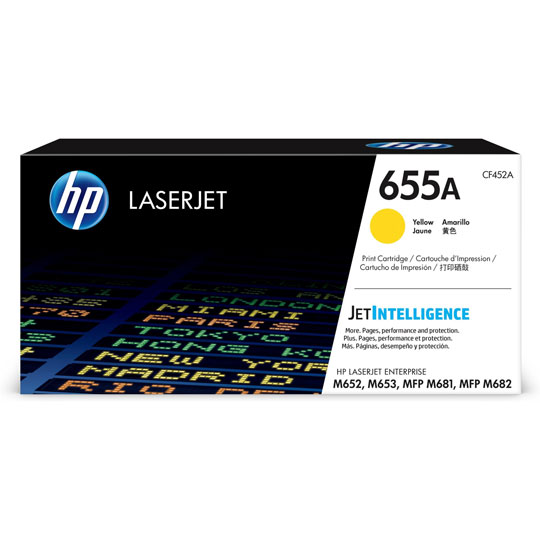 TONER ORIGINAL 665A AMARILLO / HEWLETT PACKARD