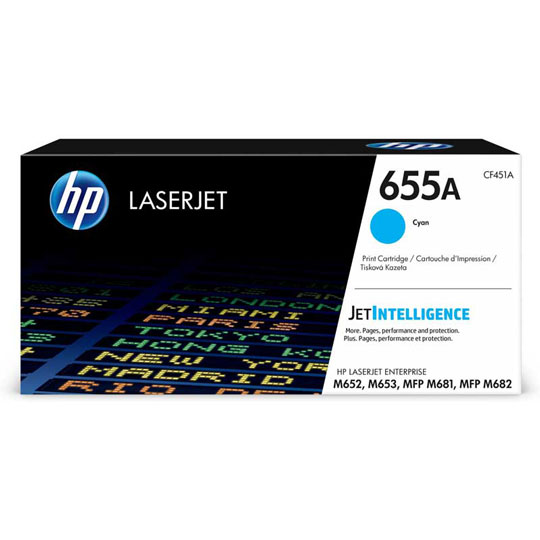 TONER ORIGINAL 665A CYAN / HEWLETT PACKARD