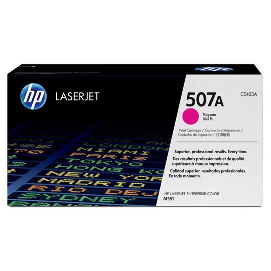 TONER ORIGINAL HP CE403A MAGENTA / HEWLETT PACKARD