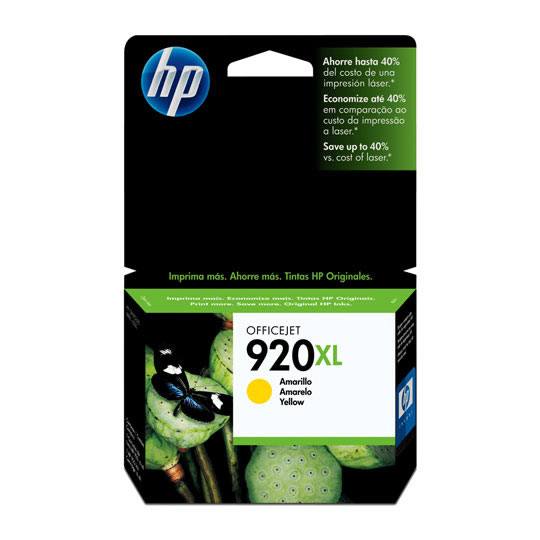 CART. TINTA HP 920XL AMARILLO / HEWLETT PACKARD **DESCONTINUADO**