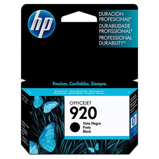 CART. TINTA HP 920 NEGRO / HEWLETT PACKARD  **DESCONTINUADO**