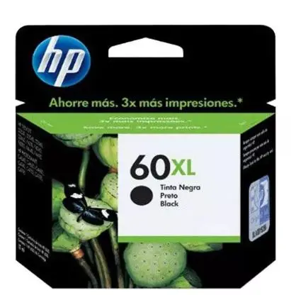 CART. TINTA HP 60XL NEGRO / HEWLETT PACKARD