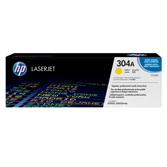 TONER ORIGINAL HP CP 2025 AMARILLO / HEWLETT PACKARD