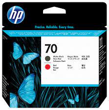 CART. TINTA CABEZAL HP 70 NEGRO MATTE / ROJO / HEWLETT PACKARD **DESCONTINUADO**