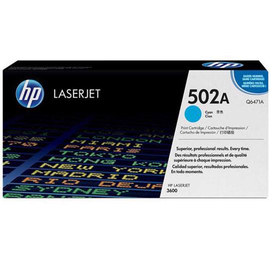 TONER ORIGINAL HP 3600 CYAN / HEWLETT PACKARD **DESCONTINUADO**