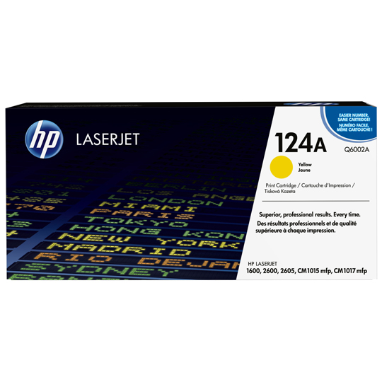 TONER ORIGINAL HP 2600 AMARILLO / HEWLETT PACKARD **DESCONTINUADO**