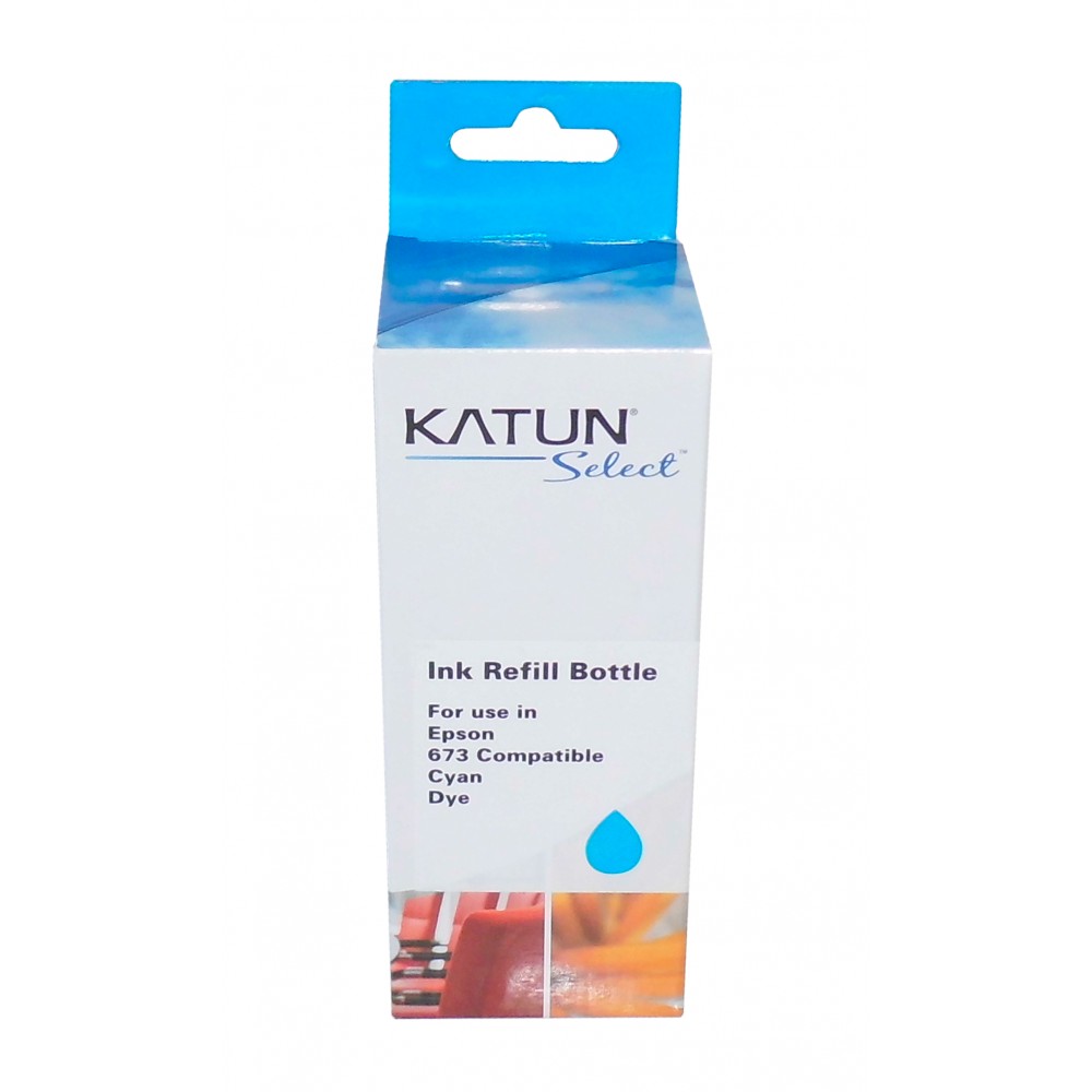 CARTUCHO DE TINTA L 800 CYAN 100ML REMANUFACTURADO SELECT / KATUN