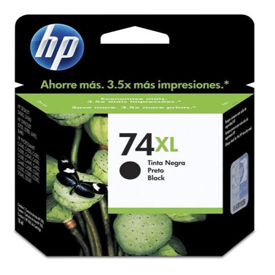 CART. TINTA HP 74XL NEGRO / HEWLETT PACKARD **DESCONTINUADO**