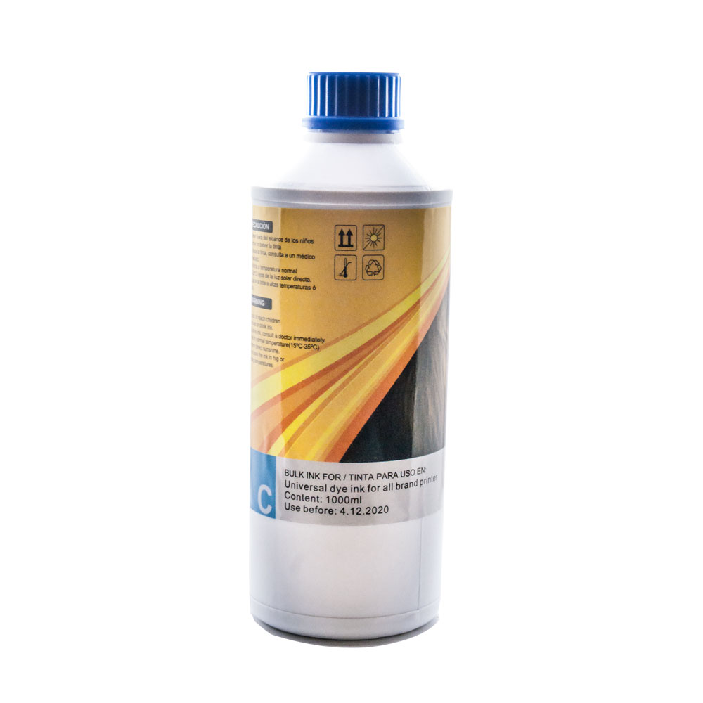 LITRO TINTA UNIVERSAL DYE CYAN / GENERACION 2