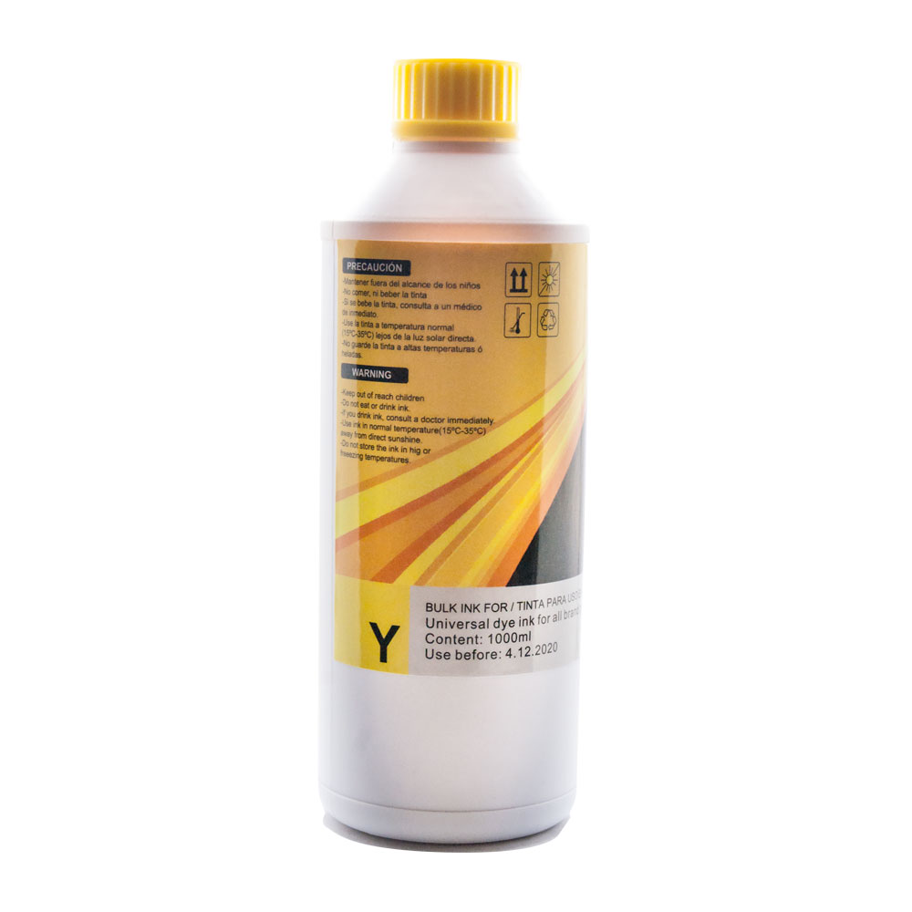 LITRO TINTA UNIVERSAL DYE AMARILLO / GENERACION 2