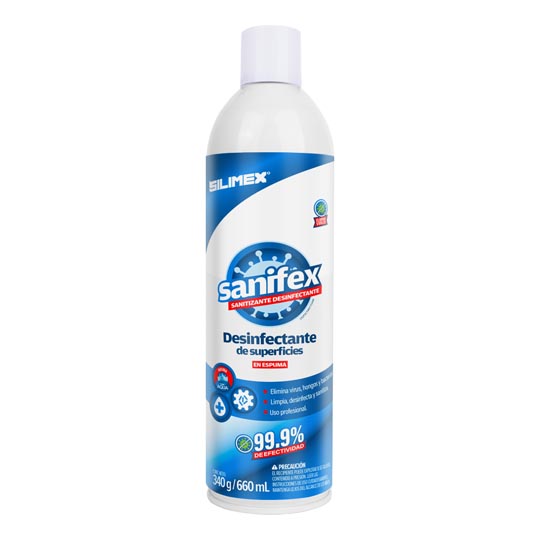 DESINFECTANTE EN ESPUMA 660 ML. / SILIMEX