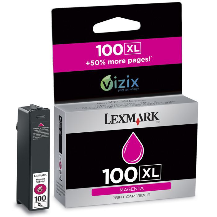 CART. TINTA LEXMARK 108 MAGENTA / LEXMARK **REMATE**