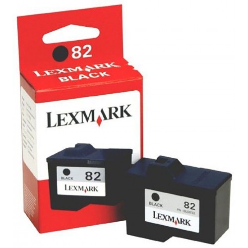 CART. TINTA LEXMARK 82 NEGRO / LEXMARK **REMATE**