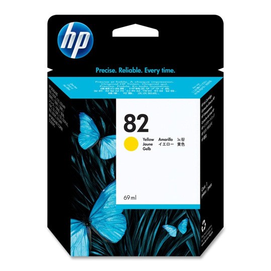 CART. TINTA HP 82 XL AMARILLO / HEWLETT PACKARD **DESCONTINUADO**