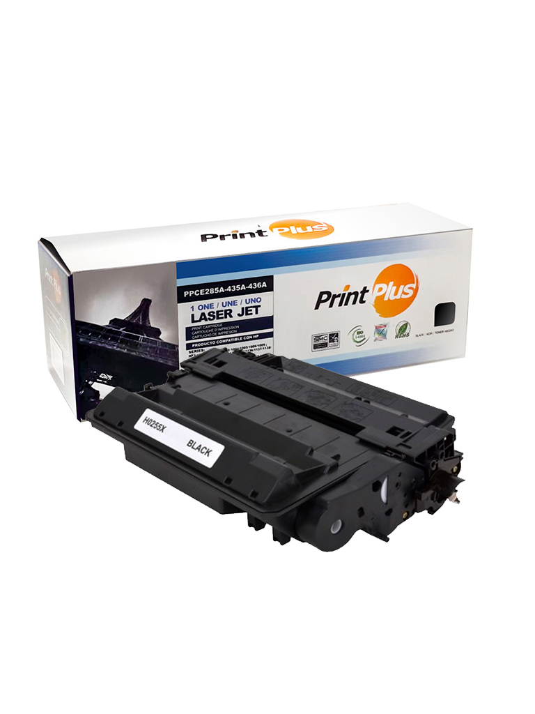 CARTUCHO DE TONER 55X REMANUFACTURADO / PRINT PLUS