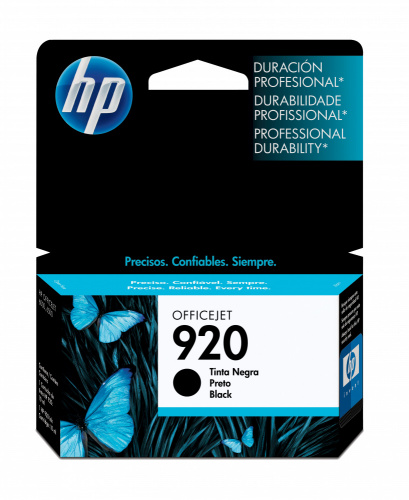 CART. TINTA HP 920 NEGRO / HEWLETT PACKARD **REMATE**