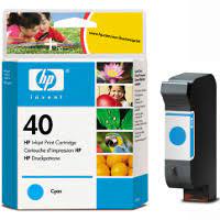 CART. TINTA HP 40 CYAN / HEWLETT PACKARD **REMATE**