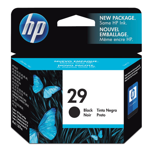 CART. TINTA HP 29 / HEWLETT PACKARD **REMATE**