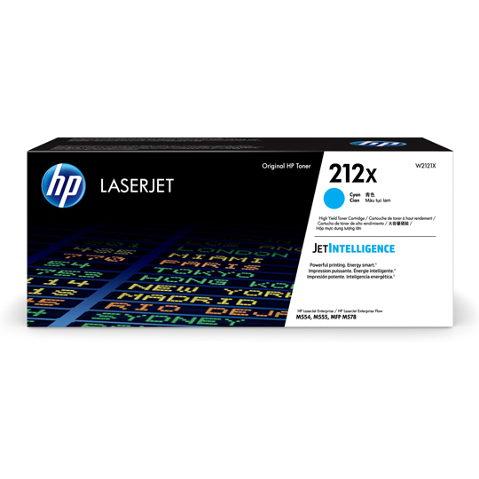 TONER ORIGINAL HP W2121X CYAN / HEWLETT PACKARD