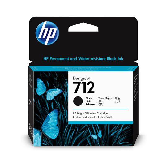 CART. TINTA HP 712 NEGRO ALTO REND. / HEWLETT PACKARD