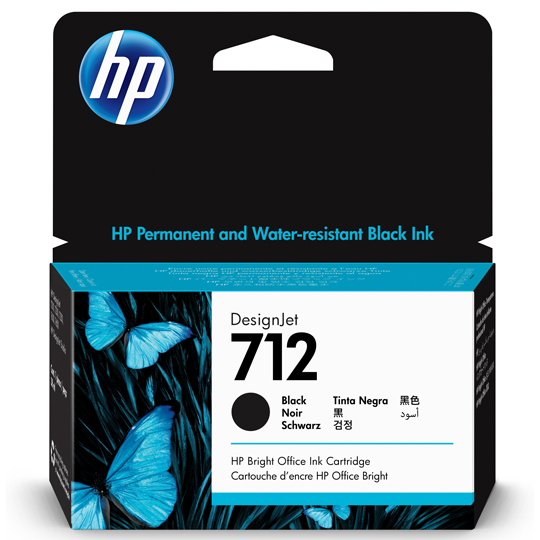 CART. TINTA HP 712 NEGRO REND. ESTANDARD / HEWLETT PACKARD