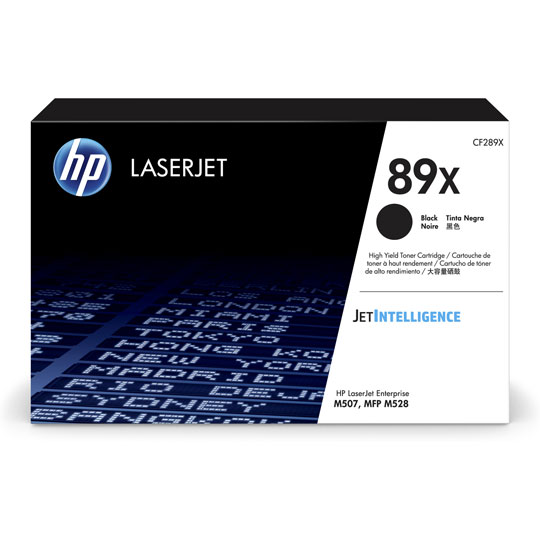 TONER ORIGINAL HP CF289X 10K / HEWLETT PACKARD