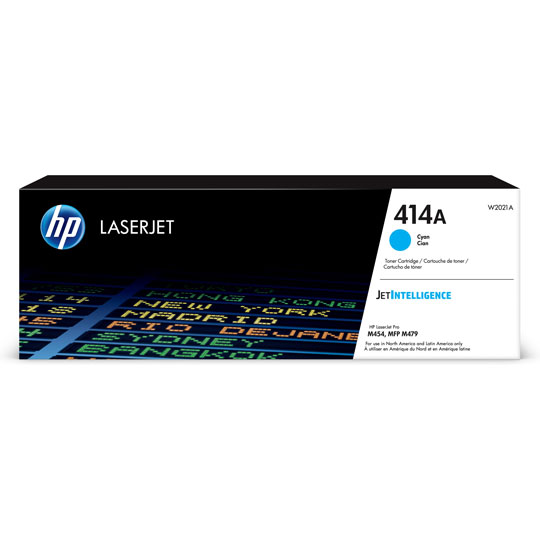 TONER ORIGINAL HP W2021A CYAN 2.1K / HEWLETT PACKARD