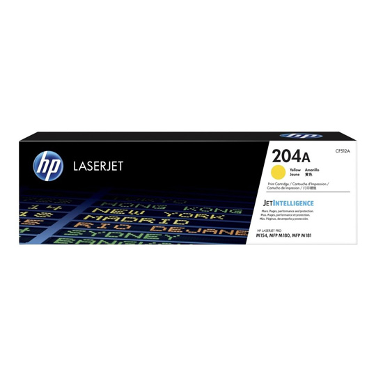 TONER ORIGINAL HP CF512A AMARILLO 0.9K / HEWLETT PACKARD