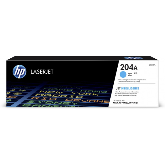 TONER ORIGINAL HP CF511A CYAN 0.9K / HEWLETT PACKARD