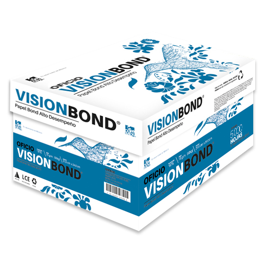 PAPEL VISIO BOND OFICIO 97% BLANCURA / COPAMEX