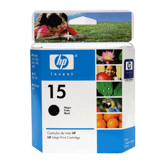 CART. TINTA HP 15 NEGRO / HEWLETT PACKARD **DESCONTINUADO**