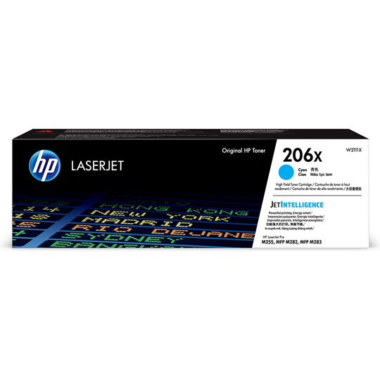 TONER ORIGINAL HP W2111X CYAN 2.4K / HEWLETT PACKARD