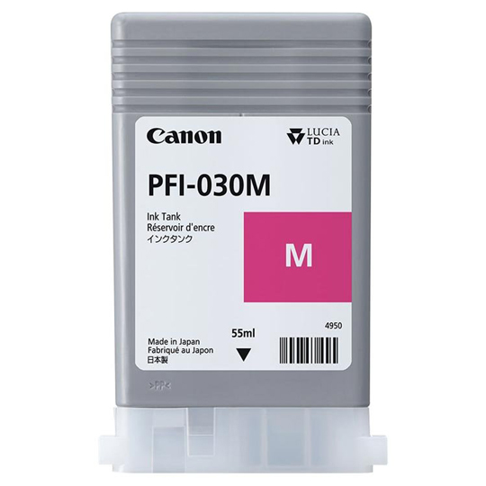 CART. TINTA CANON PFI 030M MAGENTA / CANON