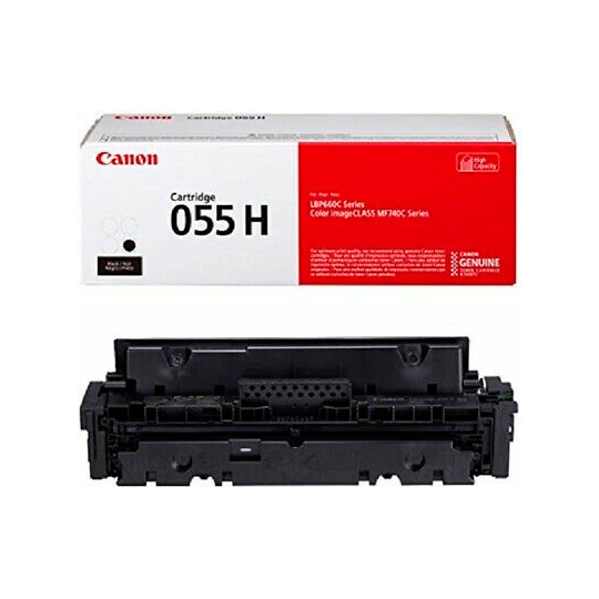 TONER ORIGINAL CANON 055H NEGRO 7.6K / CANON