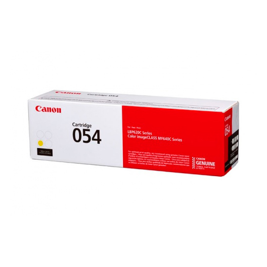 TONER ORIGINAL CANON 054 AMARILLO 1.5K / CANON