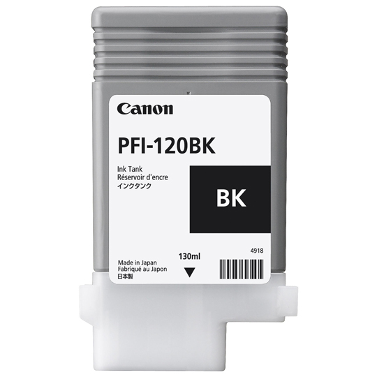 CART. TINTA CANON PFI-120 NEGRO / CANON