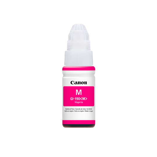 BOTELLA DE TINTA CANON GI-190 MAGENTA / CANON