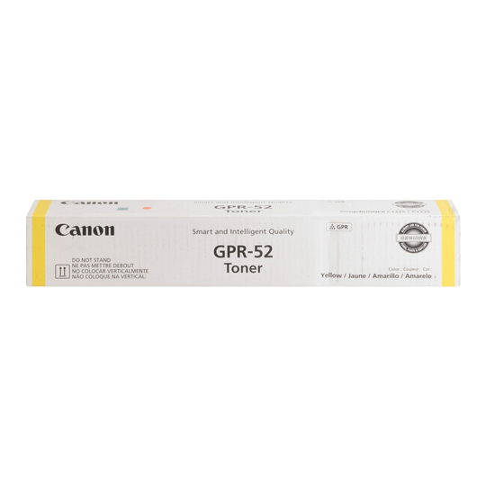 TONER ORIGINAL CANON GPR-52 AMARILLO / CANON 