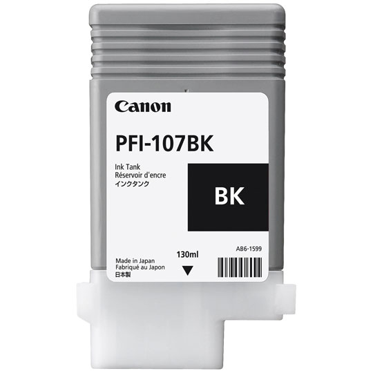 CART. TINTA CANON PFI 107 NEGRO / CANON