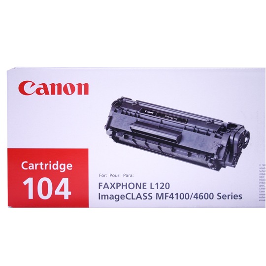 TONER ORIGINAL CANON 104 0263B001BA NEGRO / CANON