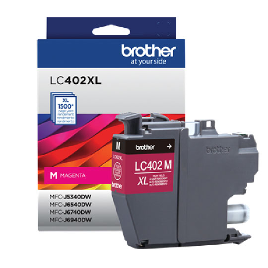 CART. TINTA BROTHER LC 402 XL MAGENTA / BROTHER