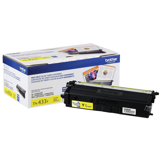 TONER ORIGINAL BROTHER TN 433 AMARILLO / BROTHER