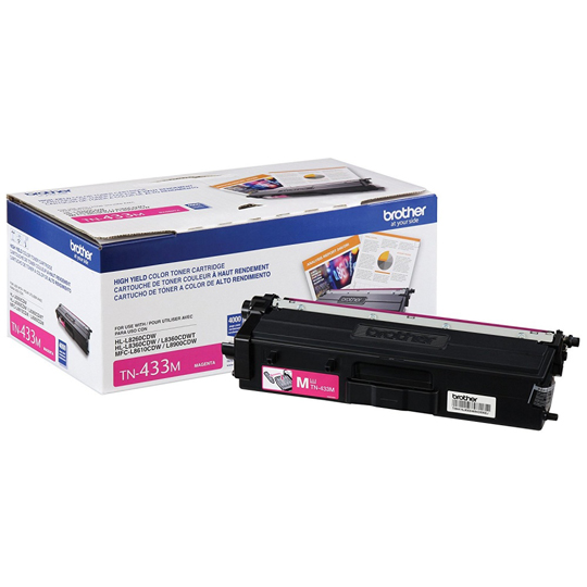 TONER ORIGINAL BROTHER TN 433 MAGENTA / BROTHER