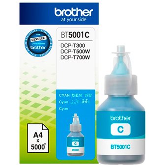 BOTELLA DE TINTA BROTHER T 300 CYAN 41ML / BROTHER