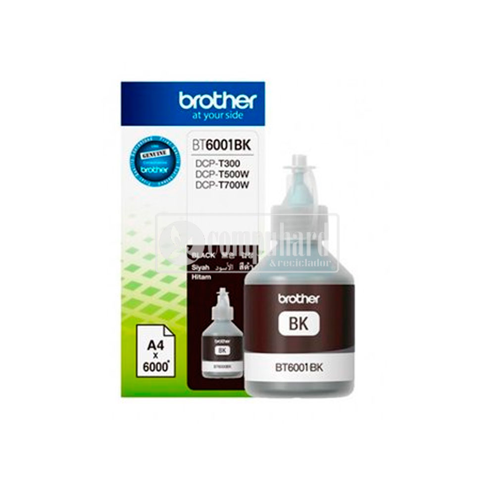 BOTELLA DE TINTA BROTHER T 300 NEGRO 108ML / BROTHER