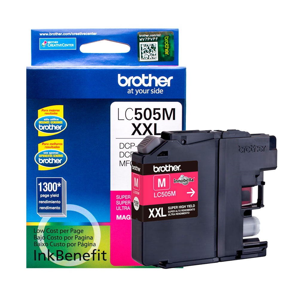 CART. TINTA BROTHER LC 505 MAGENTA / BROTHER