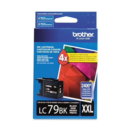 CART. TINTA BROTHER LC 79 NEGRA / BROTHER