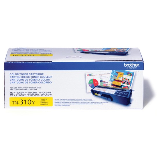 TONER ORIGINAL BROTHER TN 310 AMARILLO / BROTHER **DESCONTINUADO**